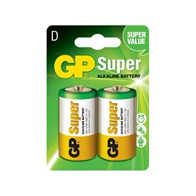 Imagen de GP Super Alkaline D Mono 2pcs Vis accessoires