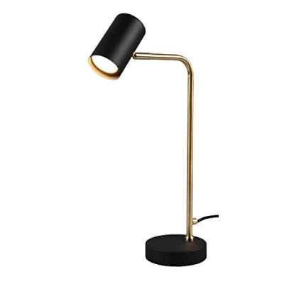 Imagen de TRIO, Sobremesa, Marley 1xGU10, max.5,0 W Cuerpo: Metal, Bronce mate A:12,0cm, A:45,0cm, P:25,0cm Interruptor,IP20,Sin bombilla