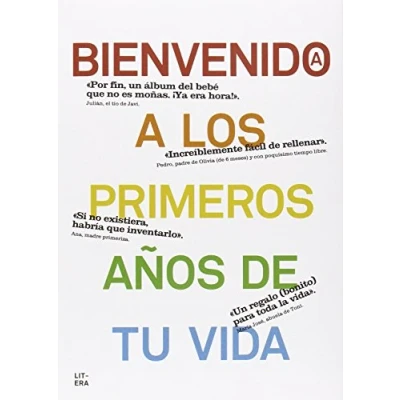 Imagen de Bienvenido a los primeros años de tu vida (Álbum del bebé)