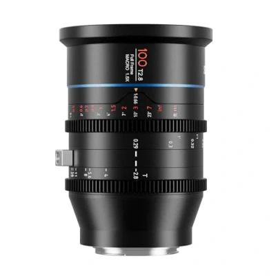 Imagen de SIRUI Lente Cine Prime de Marco Completo Jupiter Macro T2.8 100 mm, para cámaras Montaje EF, Compatible con BMPCC 6k, 6k pro, EOS C300 Mark III, C500 II, Profesional