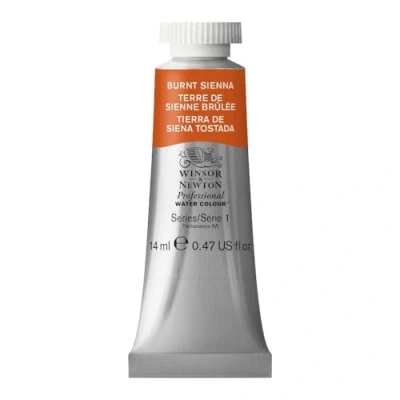 Imagen de Winsor &amp; Newton Acuarela Profesional Pintura De Acuarela, Alta Luminosidad, Resistente a la Luz, Calidad Archivo, Tubo 14 ML, Color Tierra Siena Tostada