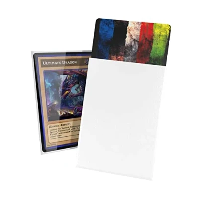 Imagen de Ultimate Guard fundas para tarjetas Cortex, 60 TCG de tamaño japonés, 62 x 89 mm, parte trasera blanca, acabado brillante, sin PVC ni ácidos, alta claridad