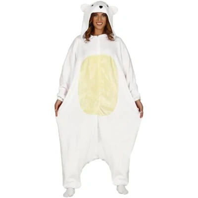 Imagen de FIESTAS GUIRCA Disfraz de Oso Polar Adulto Unisex Talla L 42 44