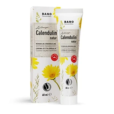 Imagen de CALENDULIN Pomada natural de Caléndula 60ml Certificado 100% NATURE cosmética certificada promueve la regeneración piel después pequeñas inflamaciones