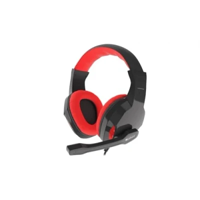 Imagen de GENESIS Argon 110 Auriculares Gaming 2.0 con Microfono, MiniJack 3.5x2, Control de Volumen, Color Rojo