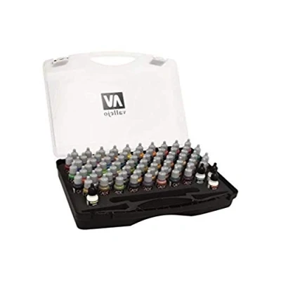 Imagen de Vallejo Game Color Box Set (72 Colours + 3 Brushes Carry Case)