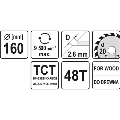 Imagen de YATO YT 6058 Disco lija, amolador angular