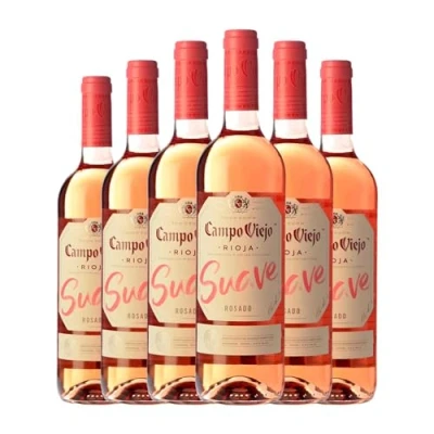 Imagen de Campo Viejo Tempranillo Rioja Joven 75 cl Vino rosado (Caja de 6 Botellas cl)