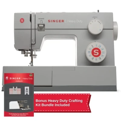 Imagen de Heavy Duty &amp; Paquete Crafting Máquina de coser resistente 4423 con KIT prensatelas antiadherente., 44S WITH