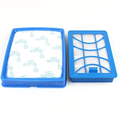 Imagen de Juego de Filtros Adecuado Para Philips PowerPro Expert FC9743/09 FC 9743/09, FC9744 9744 Filtro Entrada Lavable + Escape