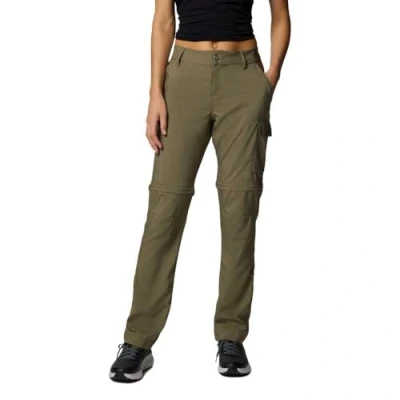 Imagen de Columbia Silver Ridge UTILITY Convertible PANT Pantalones montañeros largos, Mujer, Talla: 44/R, Stone green