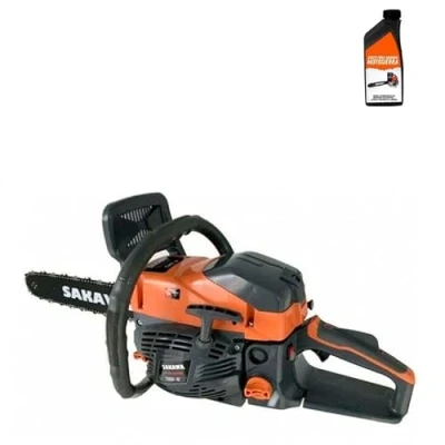 Imagen de Motosierra gasolina 48cc 18&quot; + Aceite Engrase Cadena