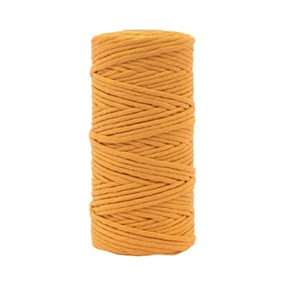 Imagen de Vaessen Creative Hilo de Macramé 100% Jaune Ocre 3mm x 100m