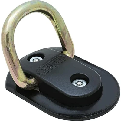 Imagen de ABUS Anclaje de pared y suelo Granit WBA 75 fijación para bicicleta, moto o scooter Antirrobo garajes, sótanos, paredes casas Nivel seguridad 15, Negro, Talla única