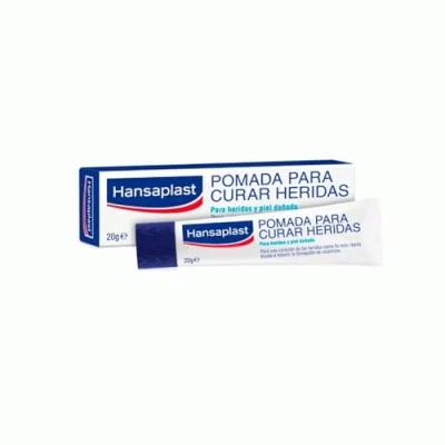 Imagen de Hansaplast pomada para Curar Heridas, crema cicatrizante sin fragancia, heridas y piel dañada que reduce el riesgo de cicatrices, 1 x 20 g