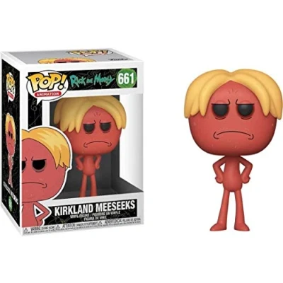 Imagen de Funko Pop!. Animation: Rick &amp; Morty Kirkland Mr. Meeseeks Collectible Figure and Figura de Vinilo Coleccionable Idea Regalo Mercancia Oficial TV Fans