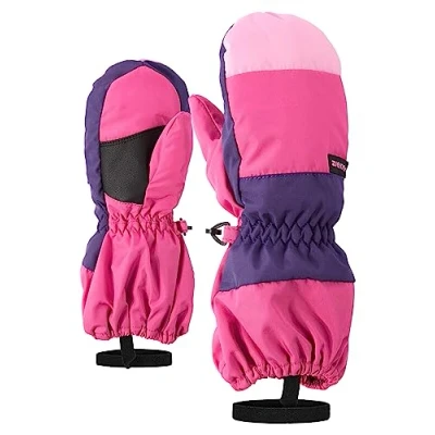 Imagen de Ziener Liwi Guantes De Esquí, Unisex niños, Pop Pink, 86cm