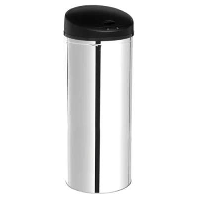 Imagen de 5five Papelera Redonda automática Sensor 57l en Acero Inoxidable