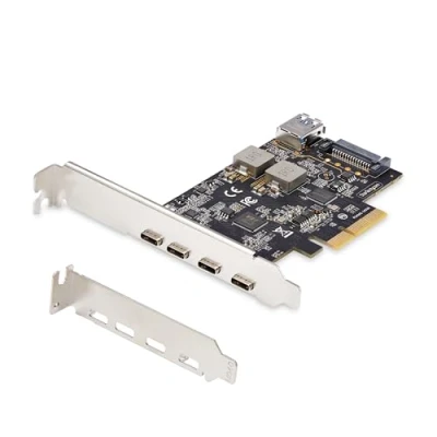 Imagen de StarTech.com Tarjeta PCIe de 5 Puertos USB 10Gbps 4X C / 1x A Hub Concentrador Interno 3.2 10Gb Tipo
