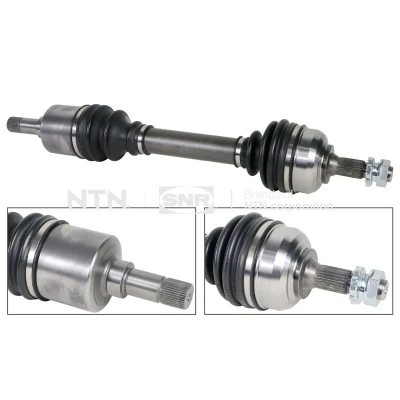 Imagen de SNR DK66.046 Árbol de transmisión Eje delantero, izquierda 628 CITROËN: C5 I Familiar, II Hatchback, Hatchback