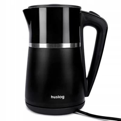 Imagen de Huslog Hervidor eléctrico con capacidad de 1 7 L 2200 W negro
