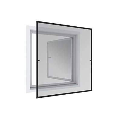Imagen de Windhager mosquitera Marco Tensor Expert, de Aluminio para Ventanas 140 x 150 cm, Antracita, 03998