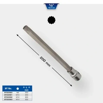 Imagen de KS TOOLS BT022962 Piezas insertables de llave cubo M12 dentado exterior