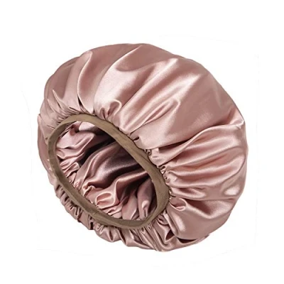 Imagen de Night Cap Gorro de dormir satén para mujer, color rojo coral