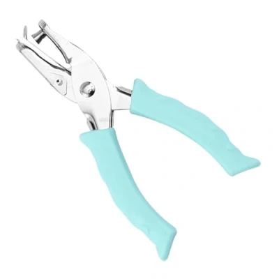Imagen de Perforadora de un Solo Orificio,Perforadora Manual Punzón Papel Agujero Portátil Taladros y Perforadoras para Oficina