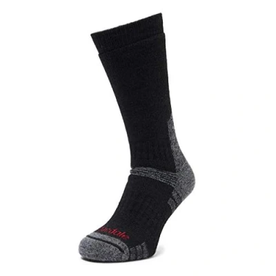 Imagen de BRIDGEDALE Explorer HW Merino Perf. Boot Calcetines, Unisex adulto, Negro, Única