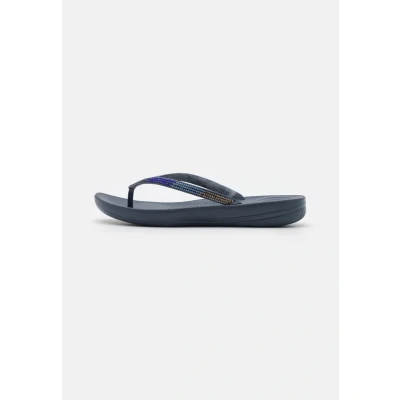 Imagen de Fitflop Iqushion Ombre Sparkle Chanclas de dedo, Mujer, Talla: 40, Midnight navy Zapatos