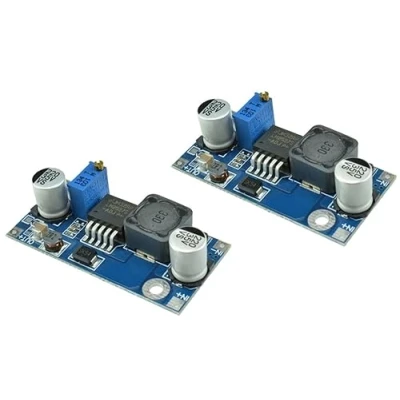 Imagen de TECNOULAB 2 uds lm2587 DC Boost Converter 3 30v Step up 4 35v Fuente de alimentación módulos MAX 5a