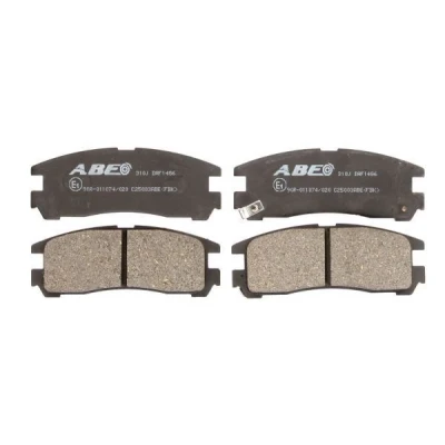Imagen de ABE C25003ABE Juego de pastillas freno Eje trasero con contacto avisador desgaste MITSUBISHI: PAJERO Sport 1 SUV, 1, Montero iO