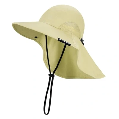 Imagen de Solaris sombrero de sol para hombres y mujeres con protección UV, ala ancha, safari, senderismo, solapa el cuello