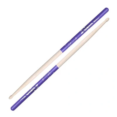 Imagen de Zildjian 5A Hickory Drumsticks Wood Tip Purple DIP