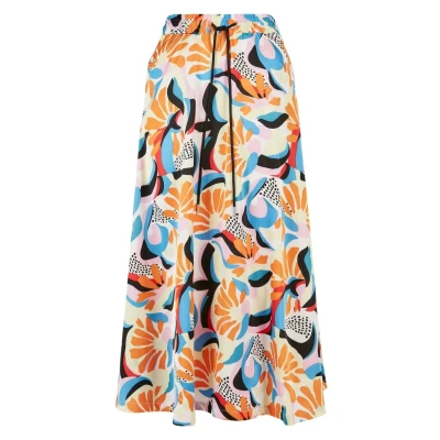 Imagen de Urban Classics Falda acampanada, Mujer, Talla: XS, Multicoloured