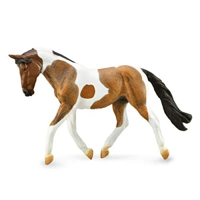 Imagen de Collecta Pinto Bay Mare ( ) Juguete de Caballo, Multicolor, 6.3&quot;&quot; L x 3.7&quot;&quot; H (88691)