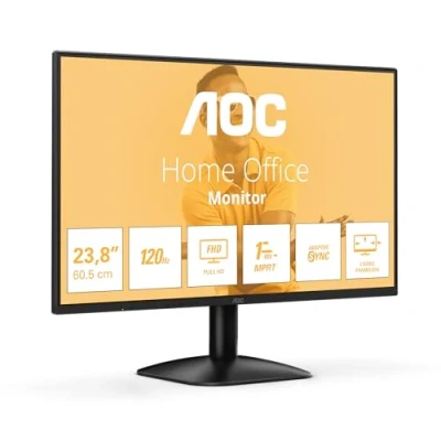 Imagen de AOC 24B31H Monitor Full HD de 24 Pulgadas, 120 Hz, sincronización Imagen adaptativa (1920x1080, 1x D Sub, HDMI 1.4) Negro