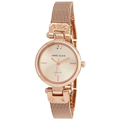 Imagen de Anne Klein Reloj Analógico para Mujeres de Cuarzo japonés con Correa en Acero Inoxidable 086702609017