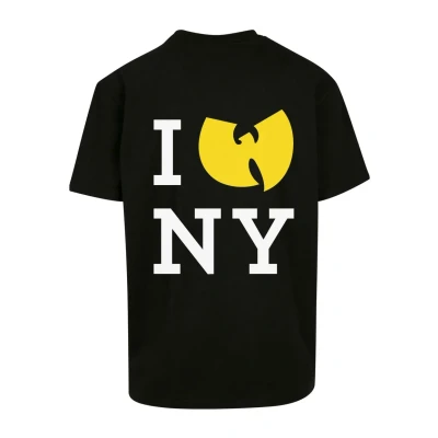 Imagen de Mister Tee WU TANG Loves NY Oversize Camiseta estampada, Hombre, Talla: XL, Black