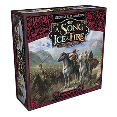 Imagen de CMON, a Song of Ice &amp; Fire Targaryen Kit de iniciación para 2 Jugadores, Partir 14 años, 45 Minutos, alemán, multilingüe