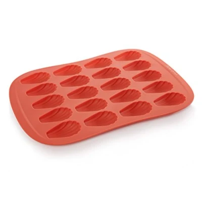 Imagen de Tescoma 629424 Molde para Madeleine Delicia SiliconPRIME, Plástico, Rojo