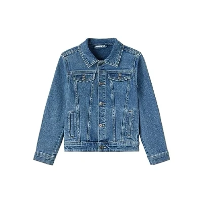 Imagen de Name it Nkmjack Chaqueta vaquera para niños, Talla: 158, Medium blue denim