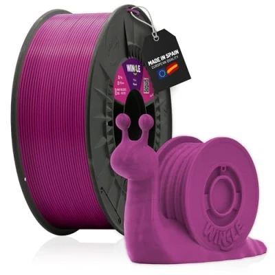 Imagen de WINKLE Filamento PLA HD Malva Impresora 3D 1,75mm 1kg Compatible con Todas las Impresoras Precisión Dimensional Bobina