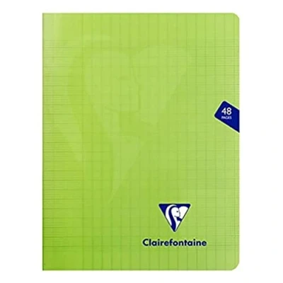 Imagen de Clairefontaine Mimesys Cuaderno grapado (170 x 200 mm, 48 páginas), color verde