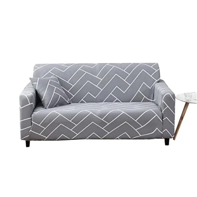 Imagen de ZZDZW Fundas de Sofas 3 y 2 Plazas Elasticas,Fundas Sofa Ajustables,Funda Impermeable Cubre Universales Estampadas Cubierta Cubiertas para Sofá Antideslizante