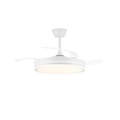 Imagen de Ventilador LED aspas retráctiles Evo Blanco 72W 7920Lm CCT Dim Smart