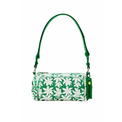 Imagen de Desigual S Textured Floral Bandolera, Mujer, Talla: One Size, Green