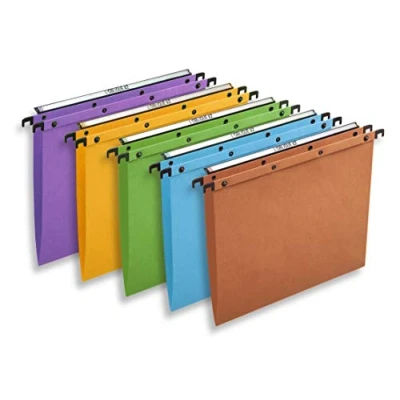 Imagen de L&#039;Oblique A Z AZO Carpetas colgantes para archivador (caja de 25 unidades, colores variados)