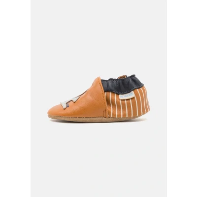 Imagen de Robeez TINY Dragon Unisex Patucos para niños, Talla: 23/24, Camel Zapatos